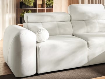 Clement 4-sits Hörnbäddsoffa Vänstervänd - mörkgrå - Möbler - Vardagsrum - Bäddsoffor - Hörnbäddsoffa