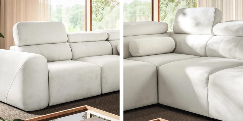 Clement 5-sits Hörnbäddsoffa Vänstervänd - svart - Möbler - Vardagsrum - Bäddsoffor - Hörnbäddsoffa