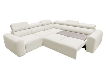 Clement 5-sits Hörnbäddsoffa Vänstervänd - svart - Möbler - Vardagsrum - Bäddsoffor - Hörnbäddsoffa