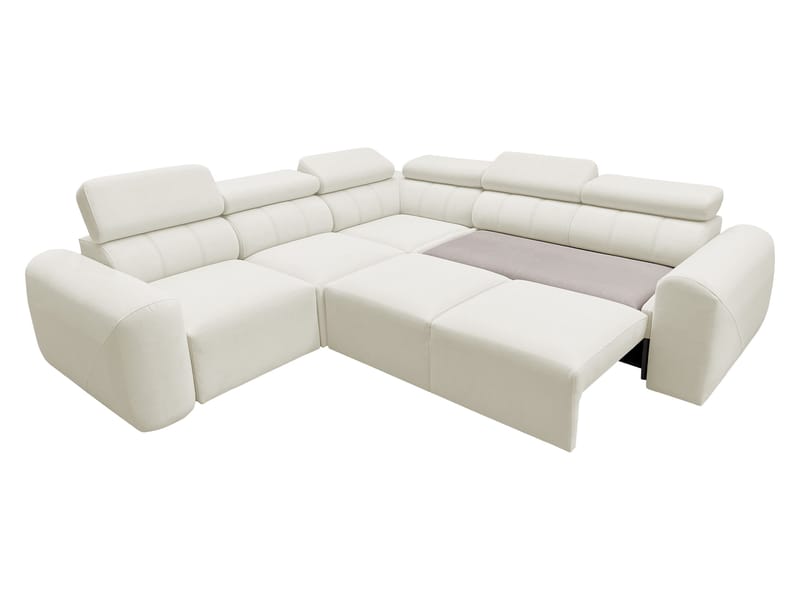 Clement 5-sits Hörnbäddsoffa Vänstervänd - svart - Möbler - Vardagsrum - Bäddsoffor - Hörnbäddsoffa