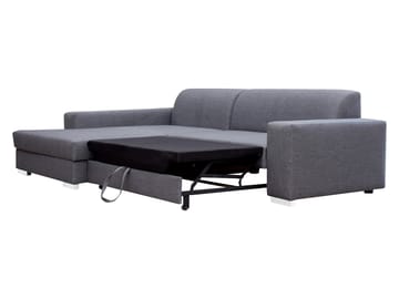 Corvik 3-sits Bäddsoffa med divan och förvaring - gul - Möbler - Vardagsrum - Bäddsoffor - Hörnbäddsoffa