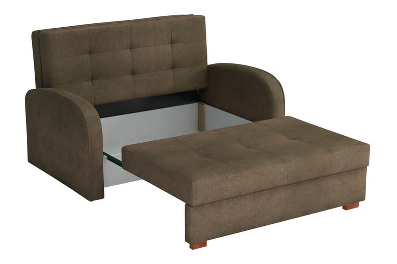 DACKE Bäddsoffa 133x98x85 cm - Blå - Möbler - Vardagsrum - Bäddsoffor