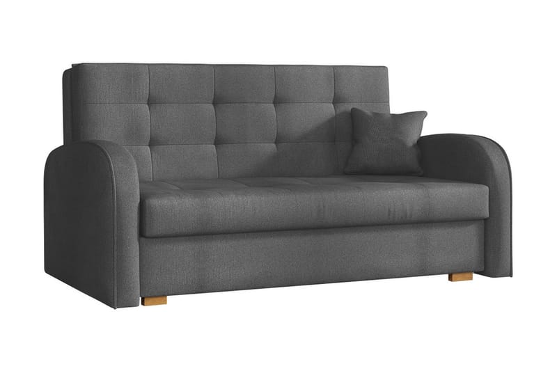 DACKE Bäddsoffa 153x98x85 cm - Mörkgrå - Bäddsoffor - 2-sits bäddsoffa