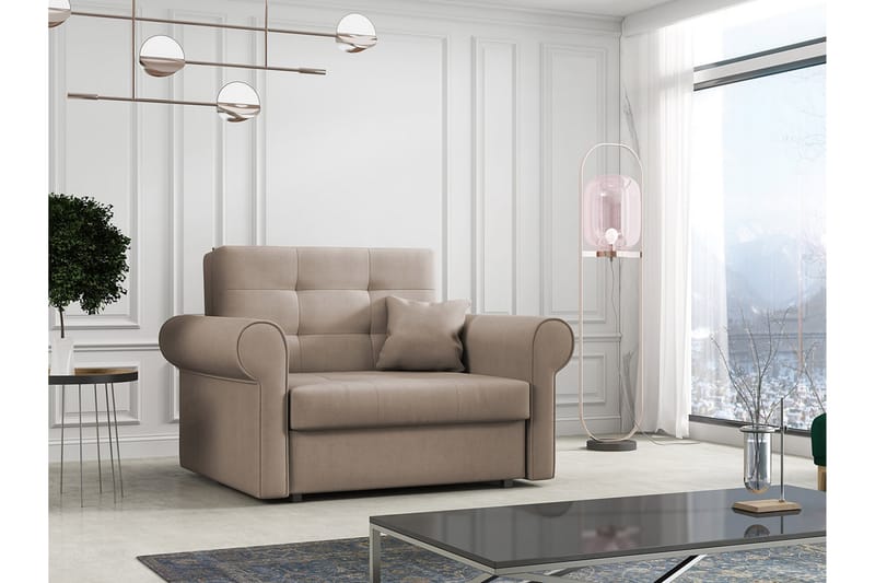DACKE Bäddsoffa - Beige - Möbler - Vardagsrum - Bäddsoffor