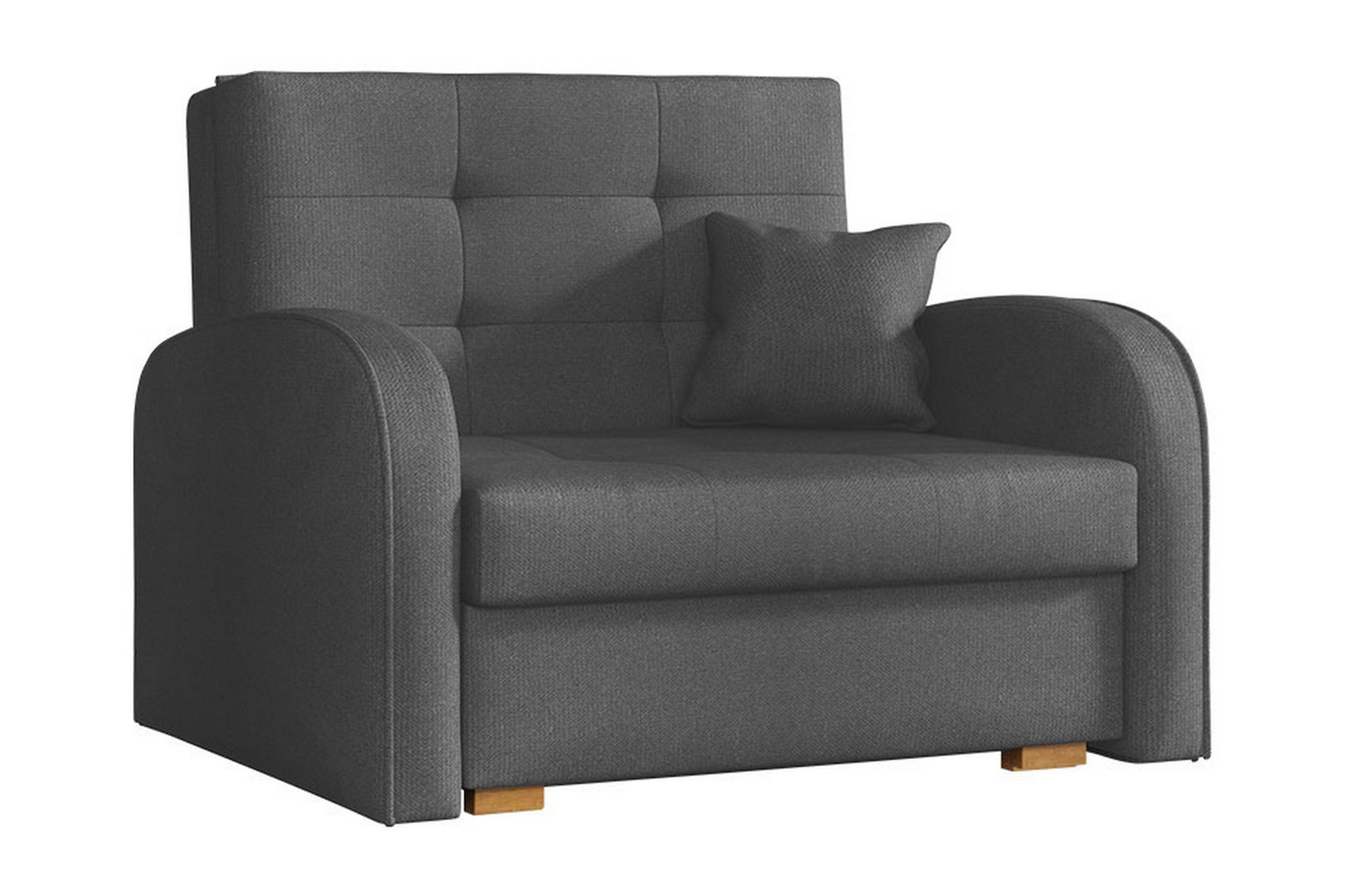 dacke bäddsoffa - mörkgrå