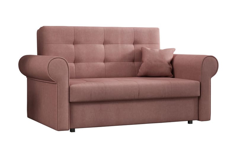 DACKE Bäddsoffa - Rosa - Bäddsoffor - 2-sits bäddsoffa