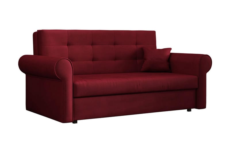DACKE soffa - Röd - Bäddsoffor - 3-sits bäddsoffa