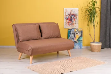 Daigo Bäddsoffa 2-sits - Brun - Möbler - Vardagsrum - Bäddsoffor