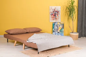 Daigo Bäddsoffa 2-sits - Brun - Möbler - Vardagsrum - Bäddsoffor