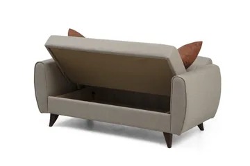 Dalima Bäddsoffa 2-sits Beige - Möbler - Vardagsrum - Bäddsoffor
