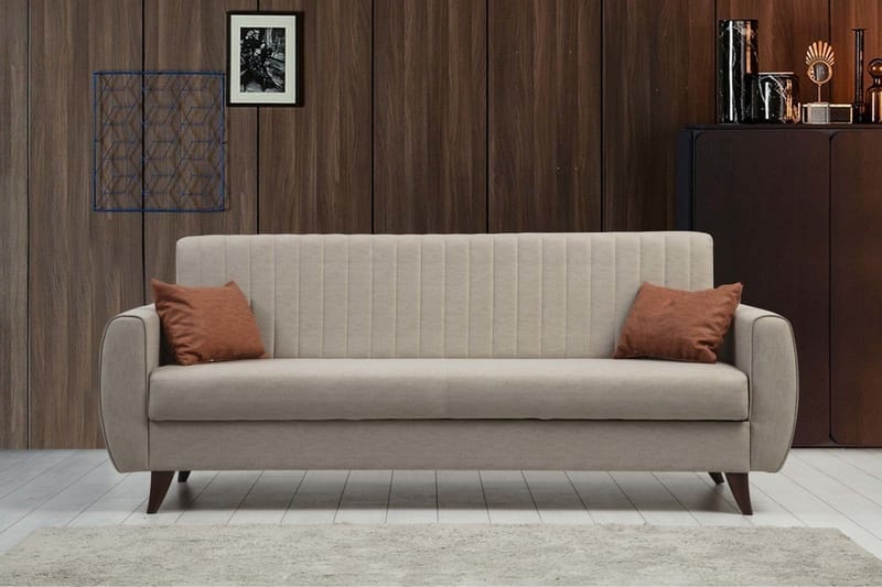 Dalima Bäddsoffa 3-sits Beige - Möbler - Vardagsrum - Bäddsoffor