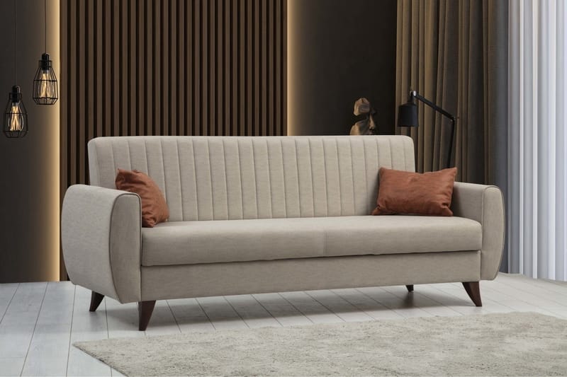 Dalima Bäddsoffa 3-sits Beige - Möbler - Vardagsrum - Bäddsoffor