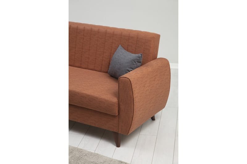 Dalima Bäddsoffa 3-sits Röd - Möbler - Vardagsrum - Bäddsoffor