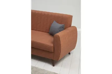 Dalima Bäddsoffa 3-sits - Röd - Möbler - Vardagsrum - Bäddsoffor