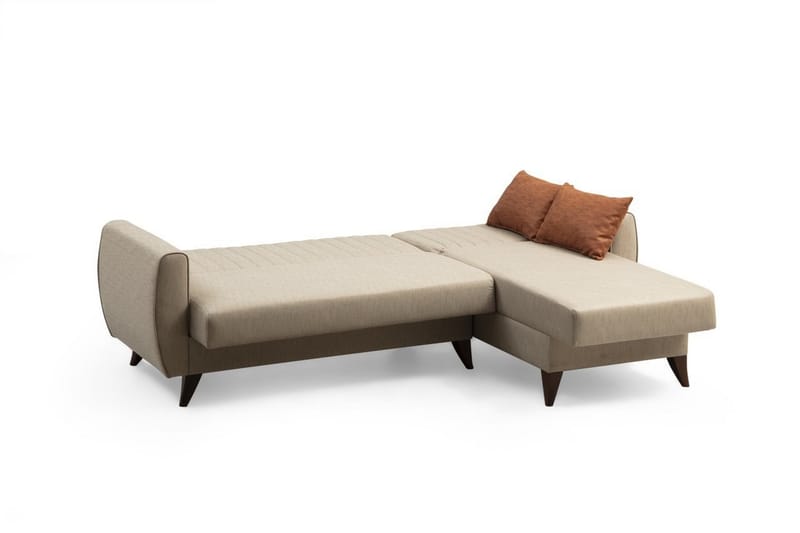 Dalima Bäddsoffa m. Divan 3-sits Beige - Möbler - Vardagsrum - Bäddsoffor