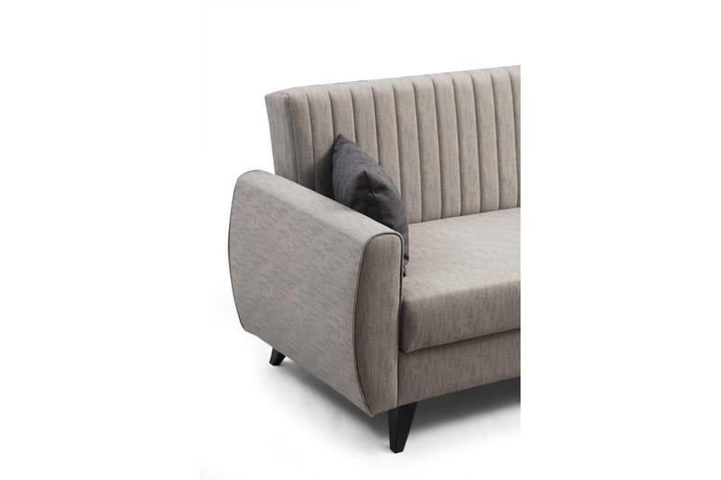Dalima Bäddsoffa m. Divan 3-sits - Ljusgrå - Möbler - Vardagsrum - Bäddsoffor