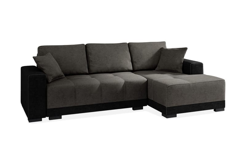 Dallas Divanbäddsoffa 240x140x80 cm - Grå - Bäddsoffor - Bäddsoffa divan