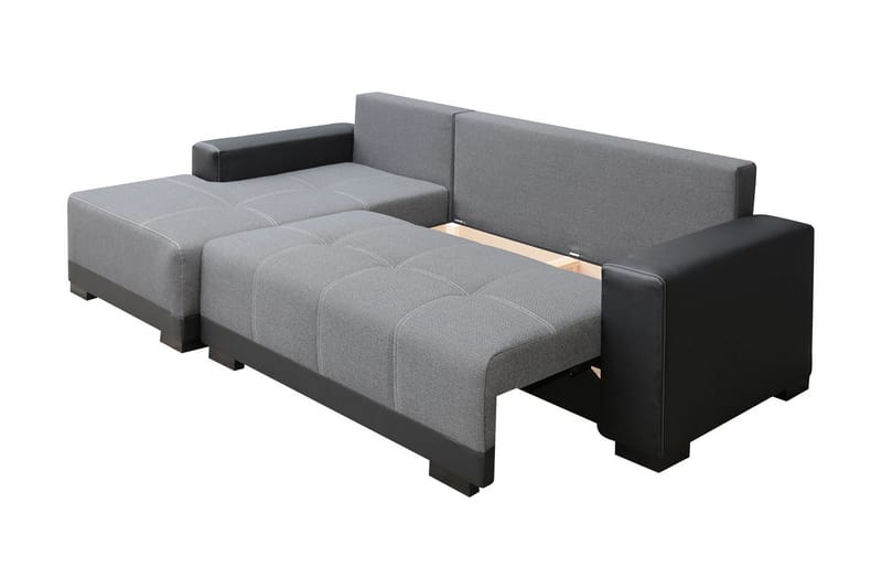 Dallas Divanbäddsoffa 240x140x80 cm - Grå - Möbler - Vardagsrum - Bäddsoffor