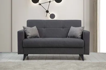 Darcia Bäddsoffa 2-sits - Mörkgrå - Möbler - Vardagsrum - Bäddsoffor