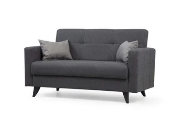 Darcia Bäddsoffa 2-sits - Mörkgrå - Möbler - Vardagsrum - Bäddsoffor