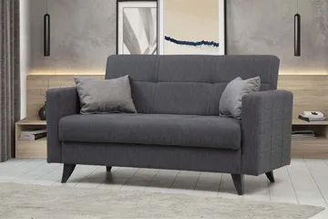 Darcia Bäddsoffa 2-sits - Mörkgrå - Möbler - Vardagsrum - Bäddsoffor