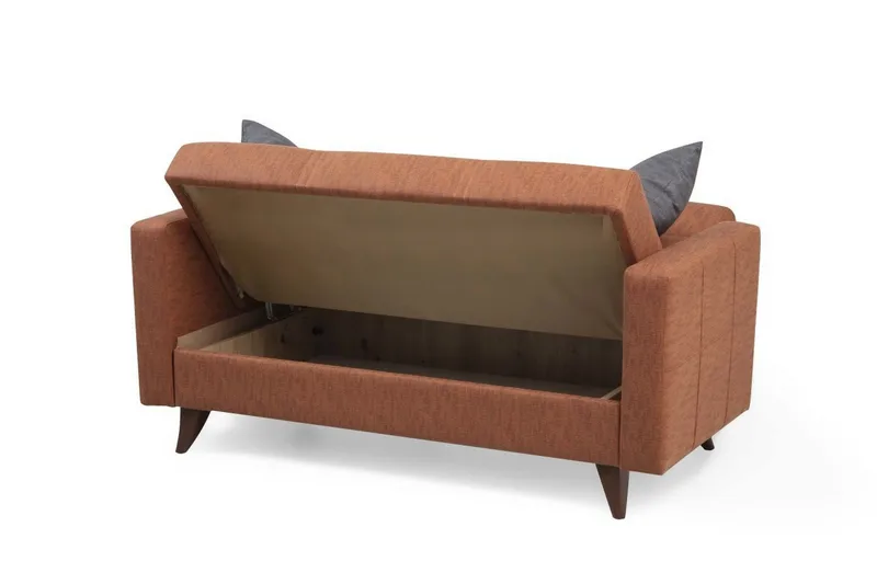 Darcia Bäddsoffa 2-sits - Röd - Möbler - Vardagsrum - Bäddsoffor