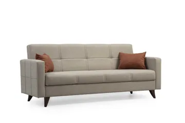 Darcia Bäddsoffa 3-sits - Beige - Möbler - Vardagsrum - Bäddsoffor