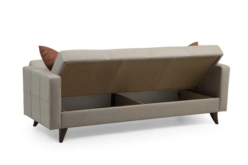 Darcia Bäddsoffa 3-sits - Beige - Möbler - Vardagsrum - Bäddsoffor