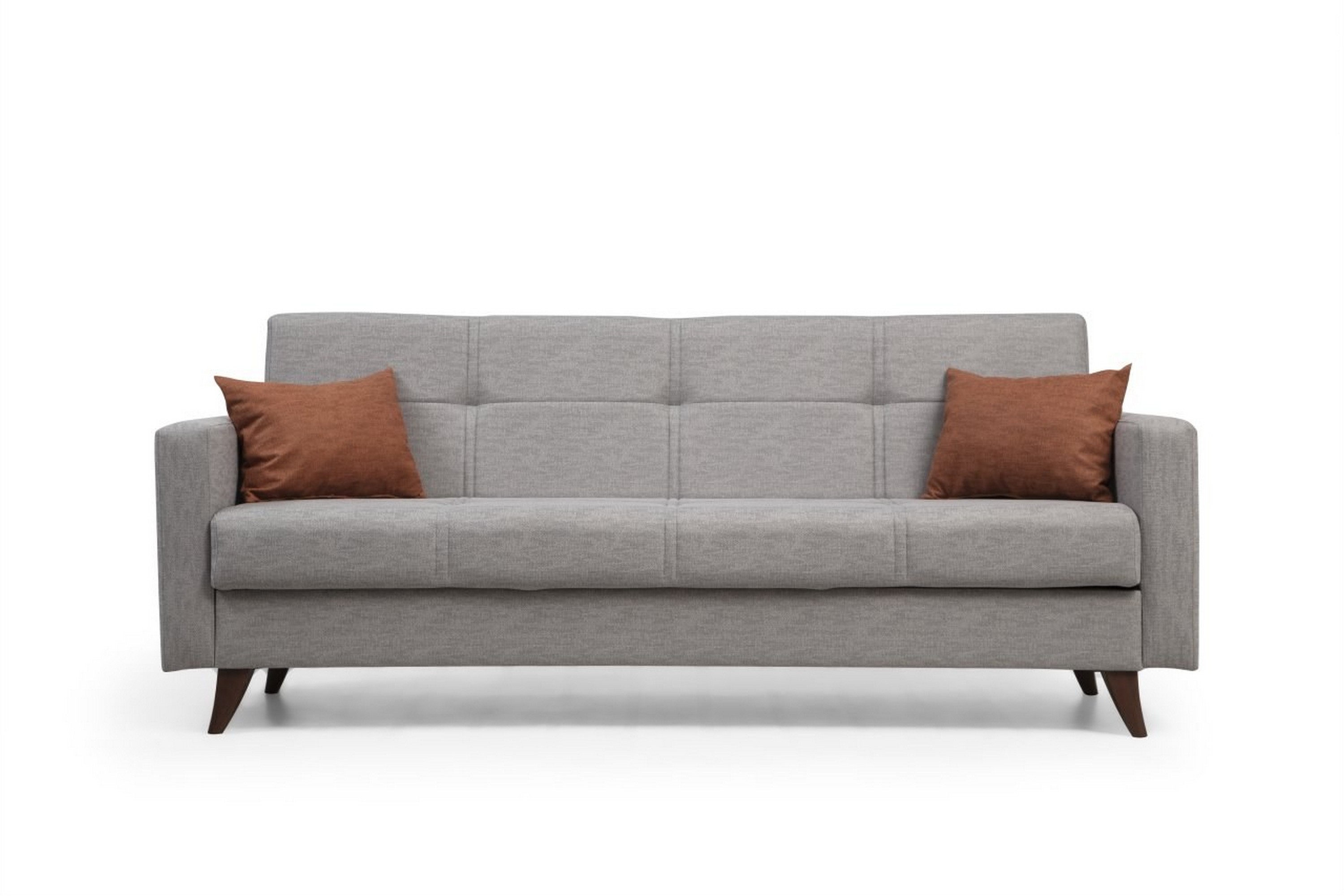 darcia bäddsoffa 3-sits ljusgrå -