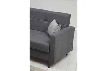 Darcia Bäddsoffa 3-sits - Mörkgrå - Möbler - Vardagsrum - Bäddsoffor