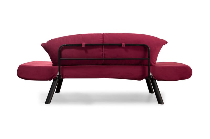 DEENA Bäddsoffa 2-sits Vinröd - Möbler - Vardagsrum - Bäddsoffor