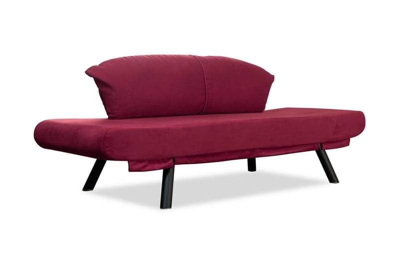DEENA Bäddsoffa 2-sits Vinröd - Möbler - Vardagsrum - Bäddsoffor