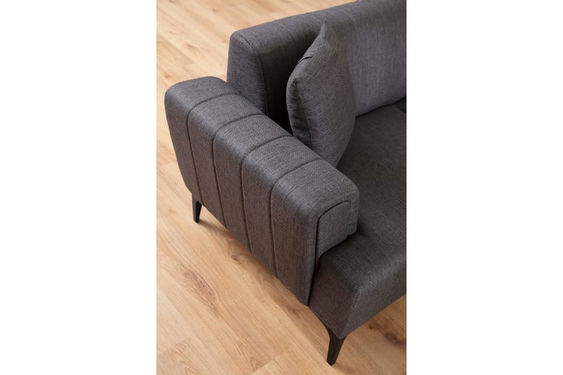 DEERCROFT 3-sits Bäddsoffa Mörkgrå - Möbler - Vardagsrum - Bäddsoffor