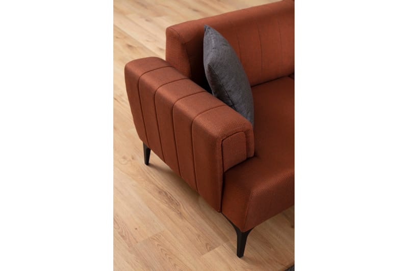 DEERCROFT 3-sits Bäddsoffa Röd - Möbler - Vardagsrum - Bäddsoffor