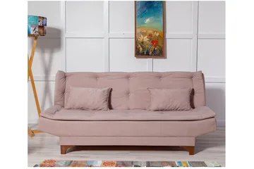 Defiglio 3-sits Bäddsoffa - Brun - Möbler - Vardagsrum - Bäddsoffor