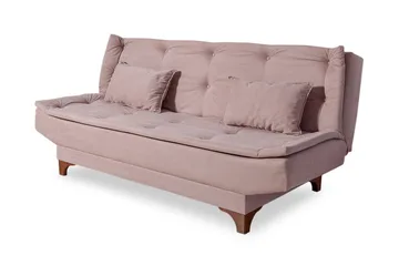 Defiglio 3-sits Bäddsoffa - Brun - Möbler - Vardagsrum - Bäddsoffor