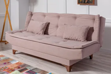 Defiglio 3-sits Bäddsoffa - Brun - Möbler - Vardagsrum - Bäddsoffor