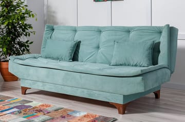 Defiglio 3-sits Bäddsoffa - Grön - Möbler - Vardagsrum - Bäddsoffor