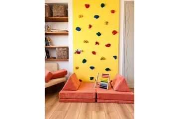 Deliones Bäddsoffa - Orange - Möbler - Vardagsrum - Bäddsoffor