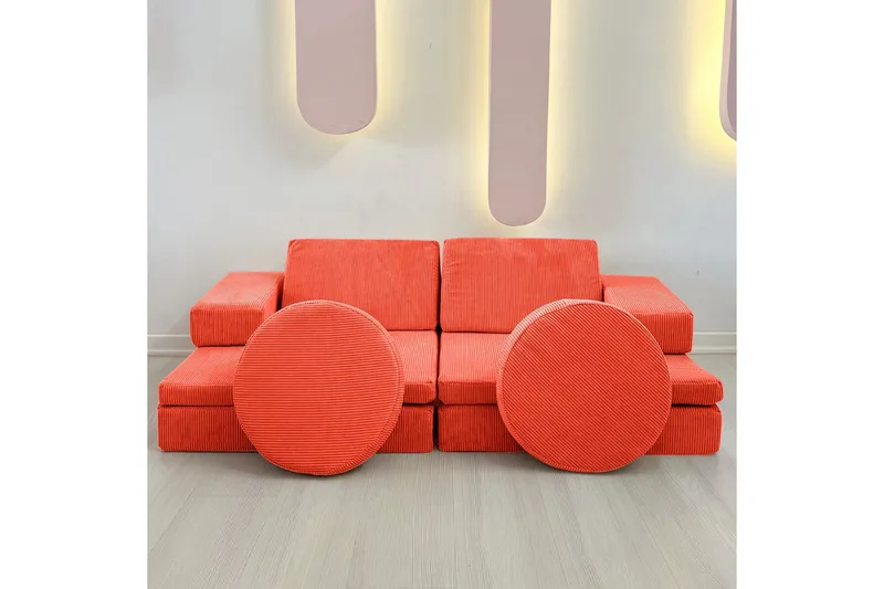 Deliones Bäddsoffa - Orange - Möbler - Vardagsrum - Bäddsoffor