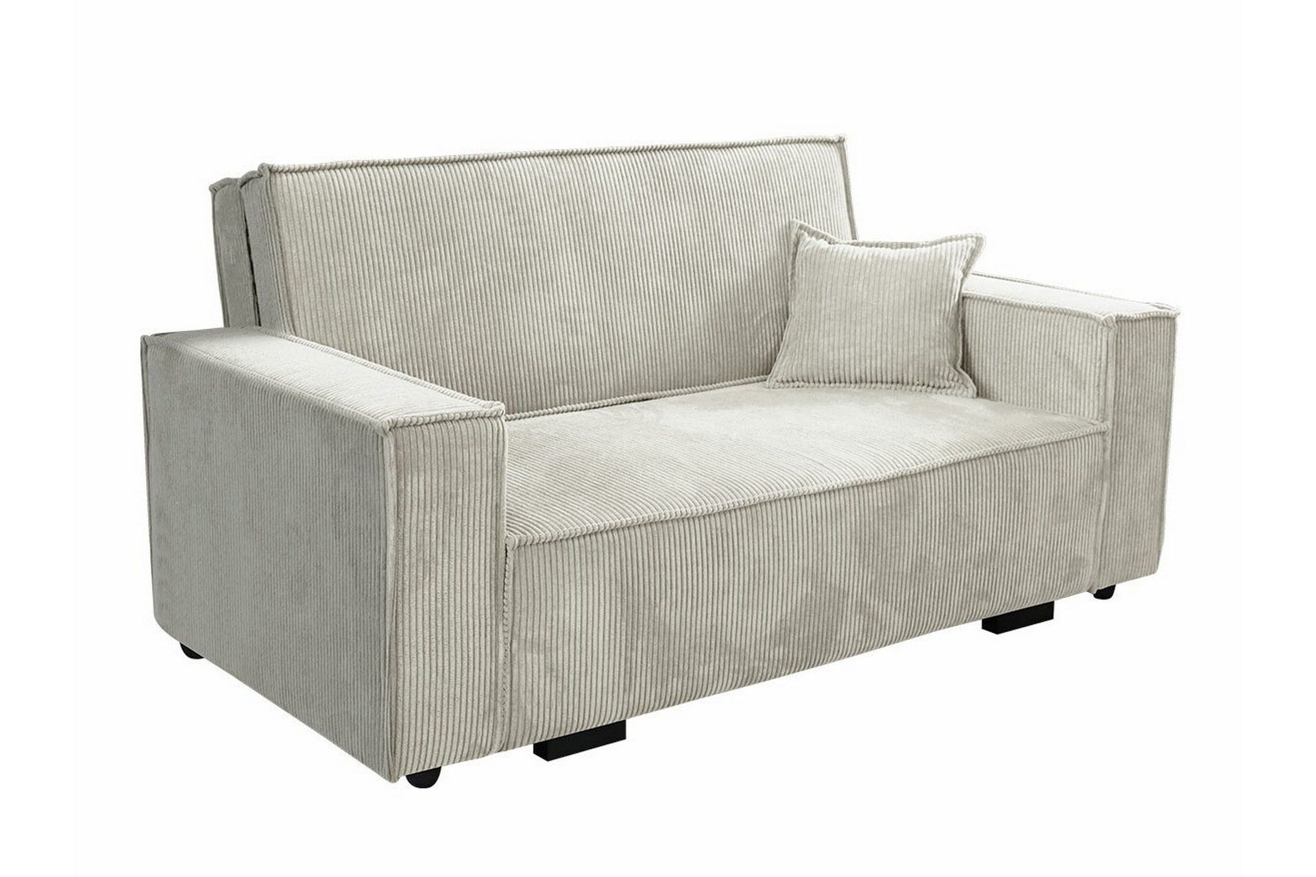 Denegal 2-sits B&auml;ddsoffa beige -