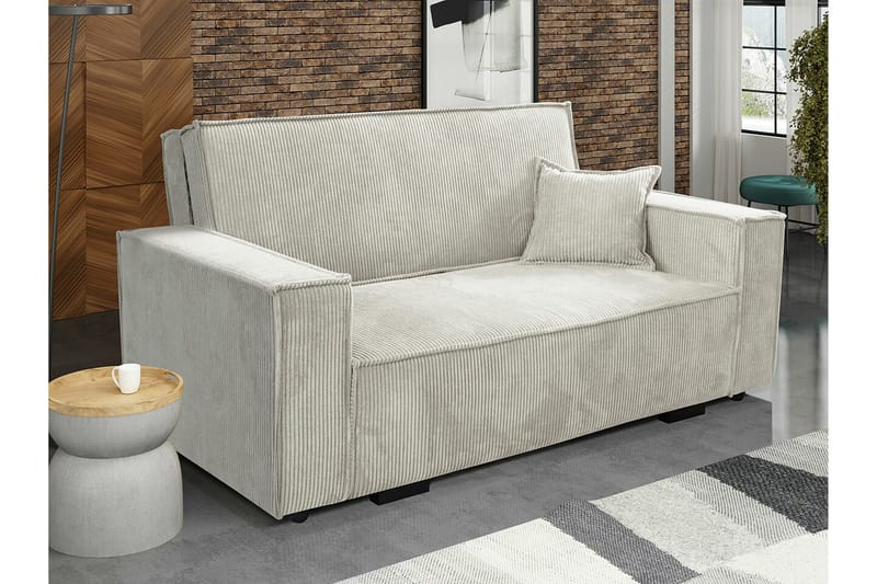 Denegal 2-sits Bäddsoffa beige - Möbler - Vardagsrum - Bäddsoffor