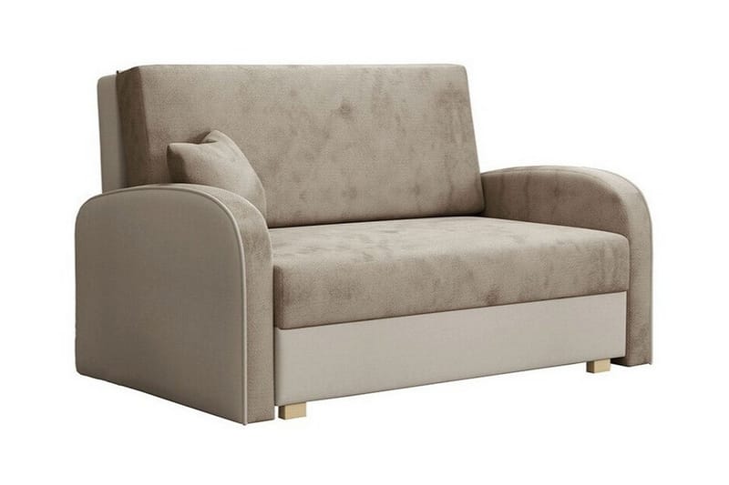 Denegal 2-sits Bäddsoffa Beige - Möbler - Vardagsrum - Bäddsoffor
