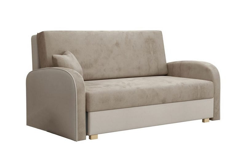 Denegal 2-sits Bäddsoffa Beige - Möbler - Vardagsrum - Bäddsoffor
