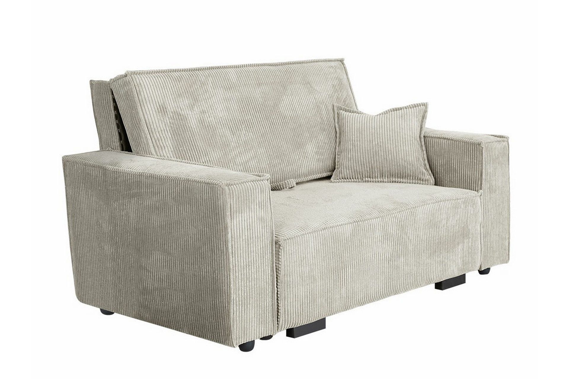 Denegal 2-sits B&auml;ddsoffa beige -