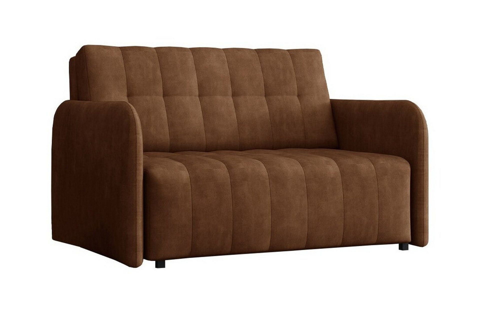 denegal 2-sits bäddsoffa dark brown -