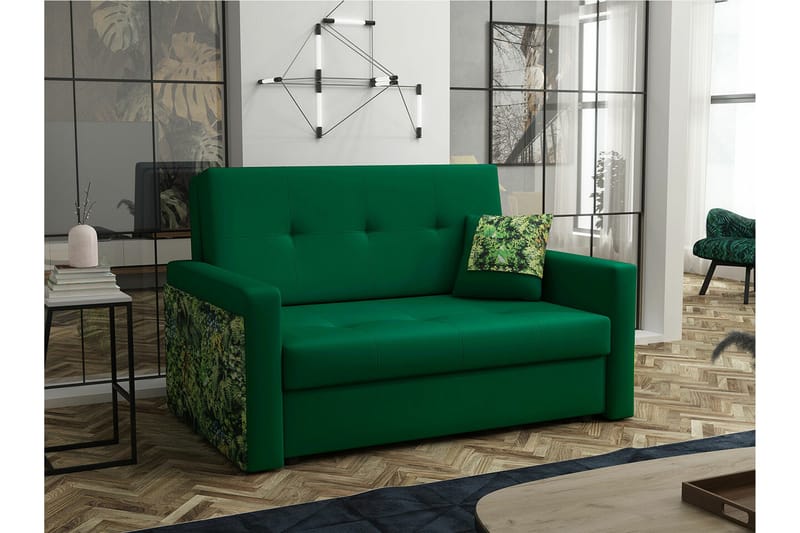 Denegal 2-sits Bäddsoffa Dark green - Möbler - Vardagsrum - Bäddsoffor
