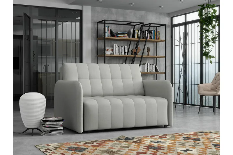 Denegal 2-sits Bäddsoffa Light grey/Dark grey - Möbler - Vardagsrum - Bäddsoffor