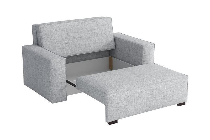 Denegal 2-sits Bäddsoffa Ljusgrå - Möbler - Vardagsrum - Bäddsoffor
