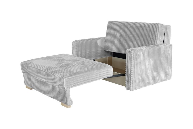 Denegal 2-sits Bäddsoffa Ljusgrå - Möbler - Vardagsrum - Bäddsoffor